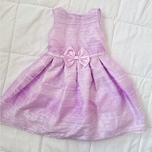 Jona Michelle Light Purple Sleeveless Dress with Bow